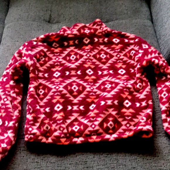 Kids Old navy Sherpa fleece quarter zip - Picture 2 of 2